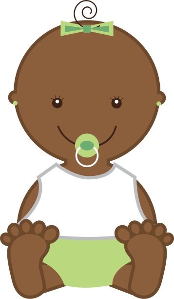 小婴儿孤立图标设计图片下载