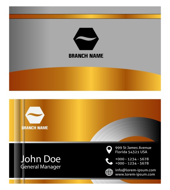 有创意的名片图片下载