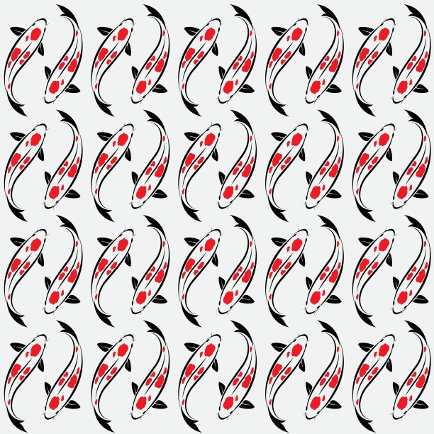 鲤鱼锦鲤背景图片下载