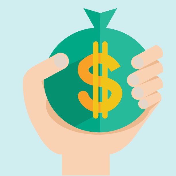 手用美元平钱设计图片下载