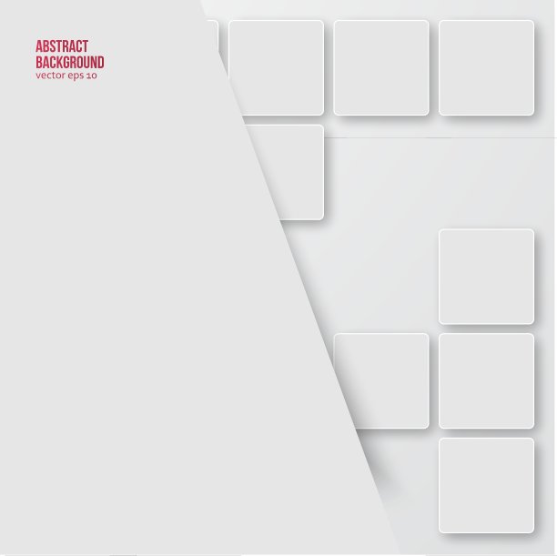 抽象背景正方形白色图片下载