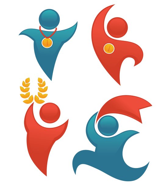 抽象的赢家图片下载