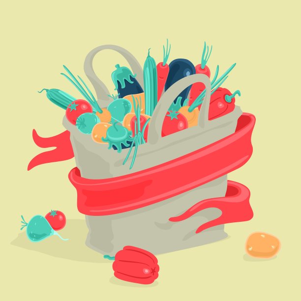 用超市的蔬菜包装图片下载