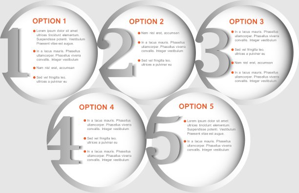 白色的设计模板图片下载