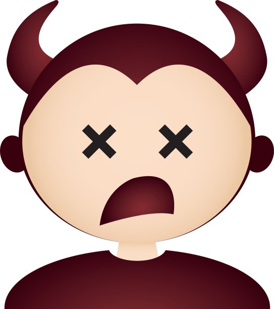 服装的面部表情图片下载