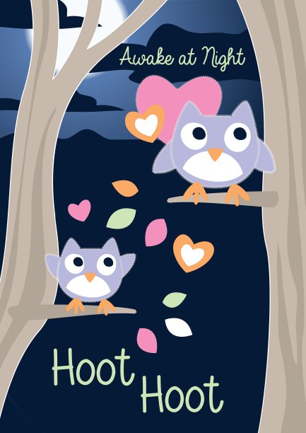 夜猫子图片下载