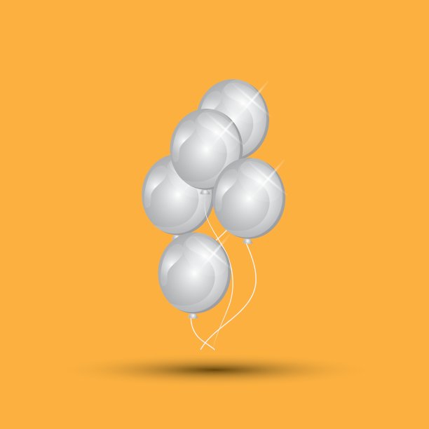 气球平面设计图片下载