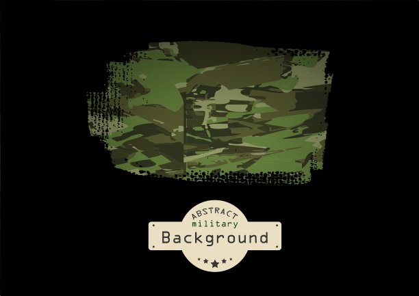 迷彩军装图案背景图片下载