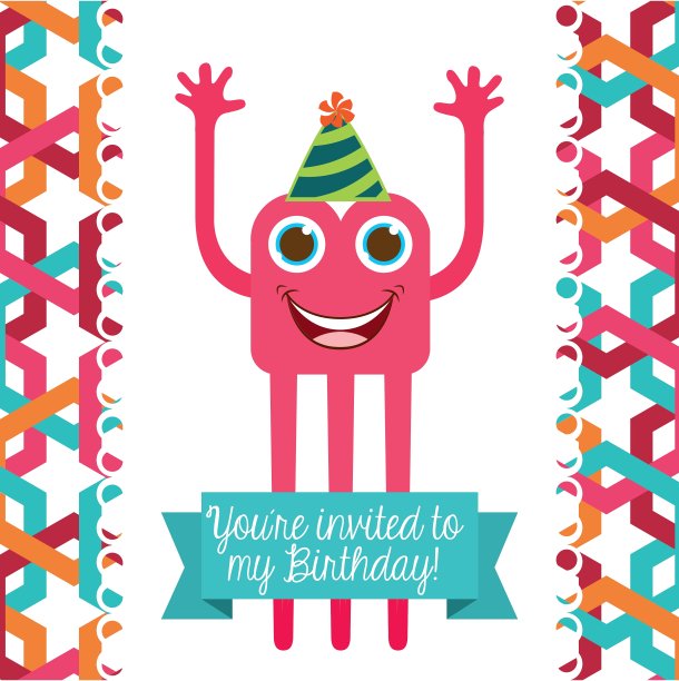 的生日邀请图片下载