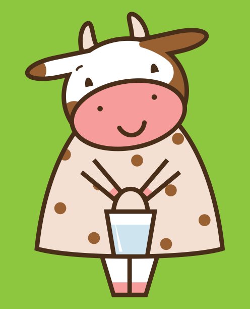 有趣的牛图片下载