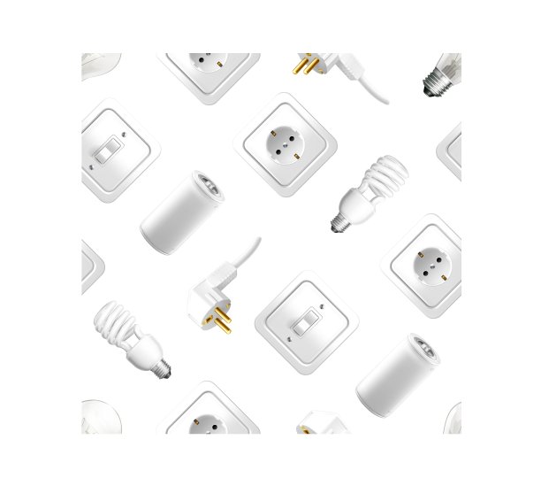 电器无缝图案图片下载