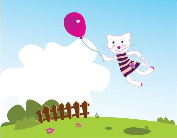 飞行的小猫图片下载