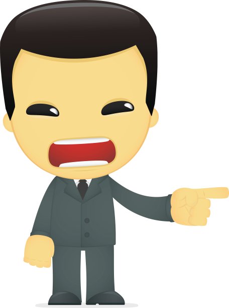 搞笑卡通亚洲商人图片下载