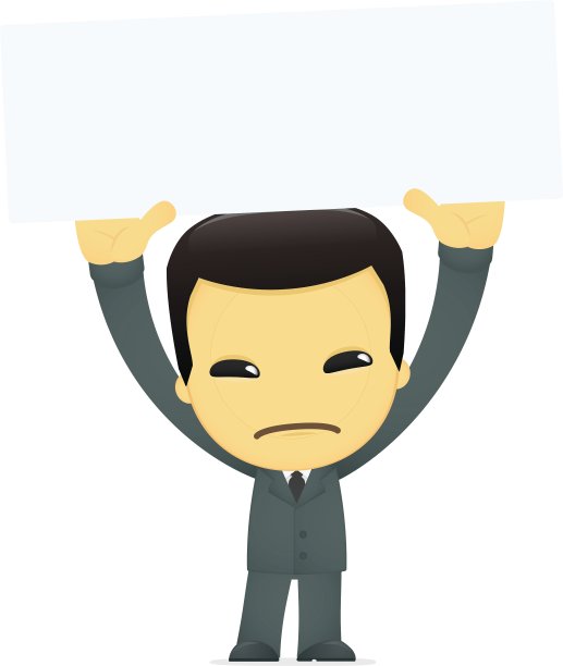 搞笑卡通亚洲商人图片下载