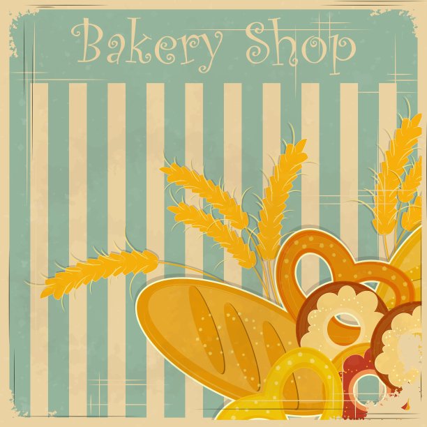 面包店封面菜单图片下载