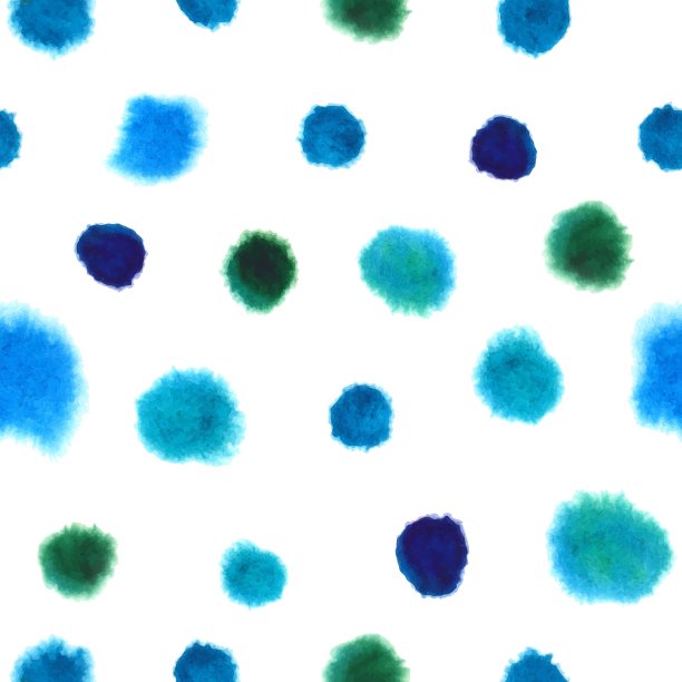 无缝图案用水彩画飞溅图片下载