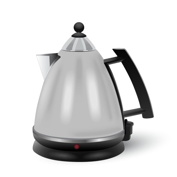 摘要不锈钢电热水壶隔离图片下载