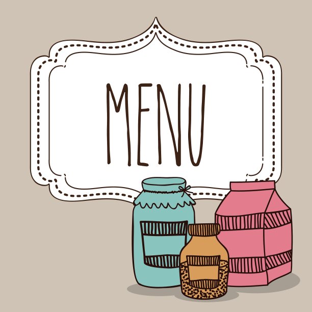 菜单设计图片下载