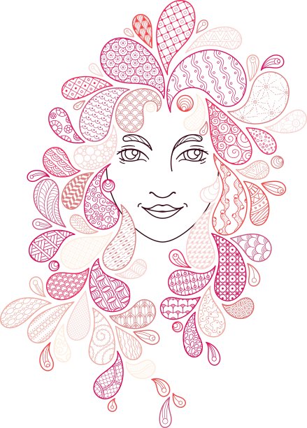 为海报打印纺织品肖像一张图片下载