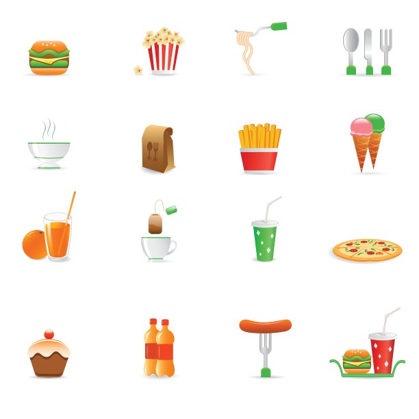 食物图标图片下载