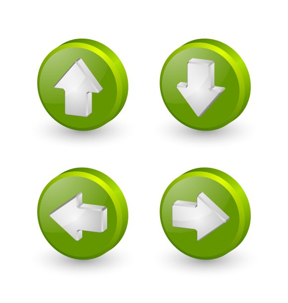绿色箭头图片下载
