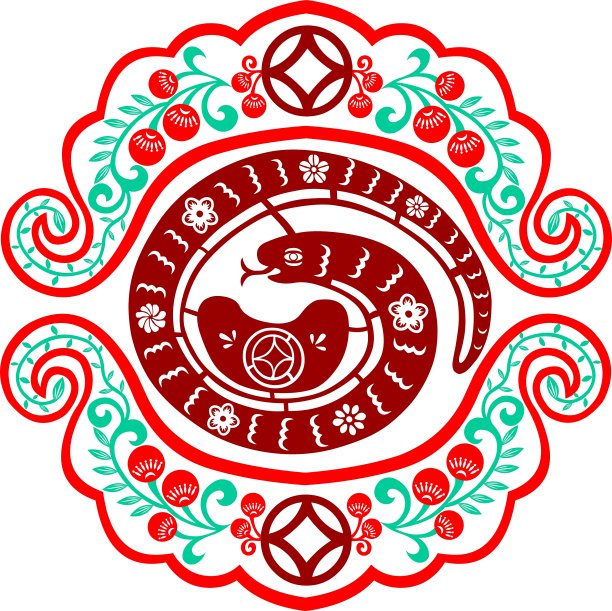 中国新年蛇图片下载