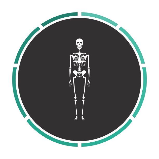 骨架计算机符号图片下载