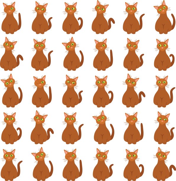 猫无缝模式图片下载