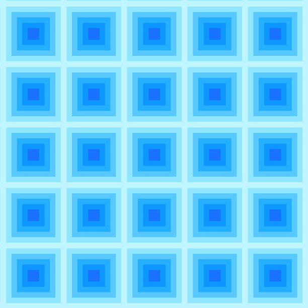抽象蓝色方形图案图片下载