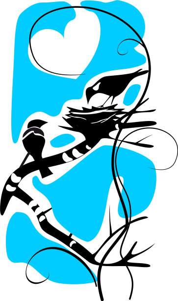 鸟夫妇图片下载