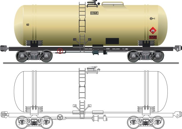 石油汽油罐车图片下载