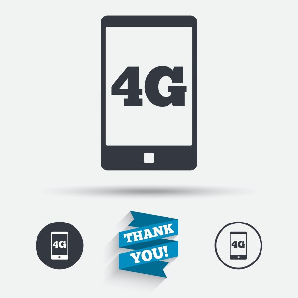 4G标志移动通信技术图片下载