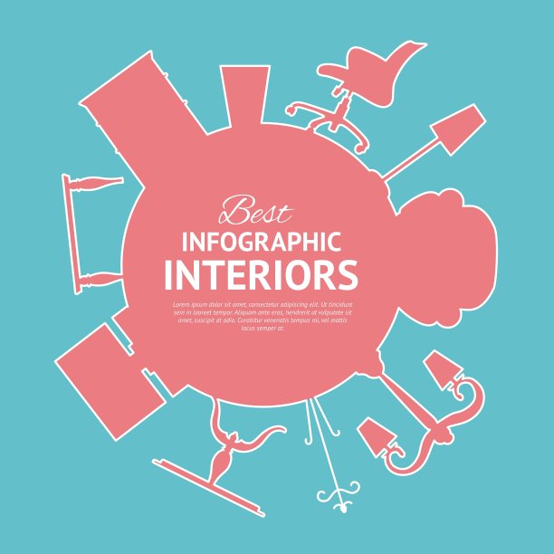 平的颜色图表图片下载