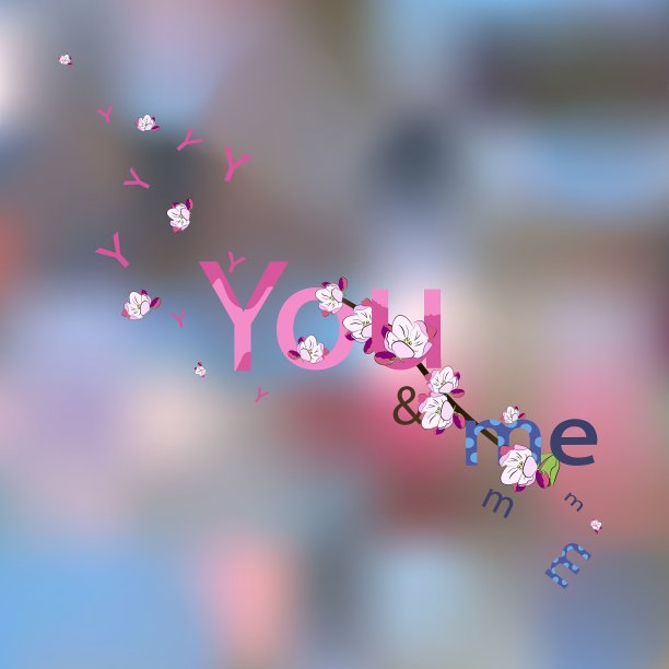 漂亮的蓝色报价卡与印刷文本图片下载