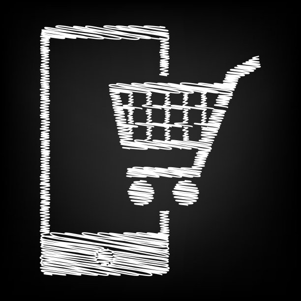 购物智能手机标志图片下载