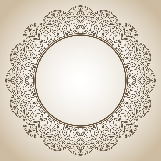 东方曼陀罗图案图片下载