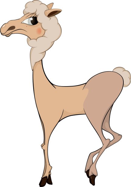 骆驼的卡通图片下载