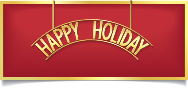 金字招牌设计节日快乐图片下载