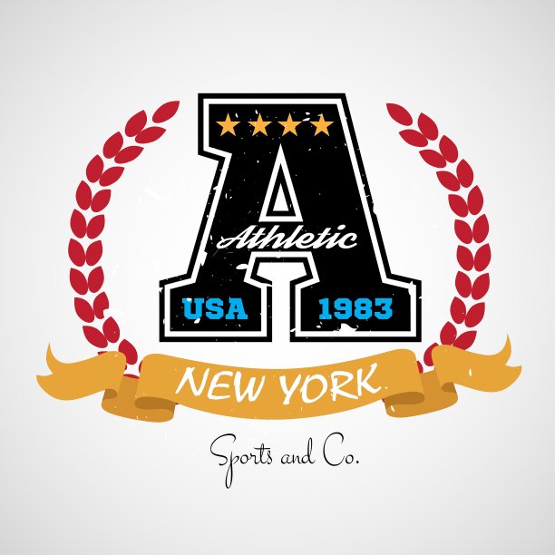 美国运动设计元素图片下载