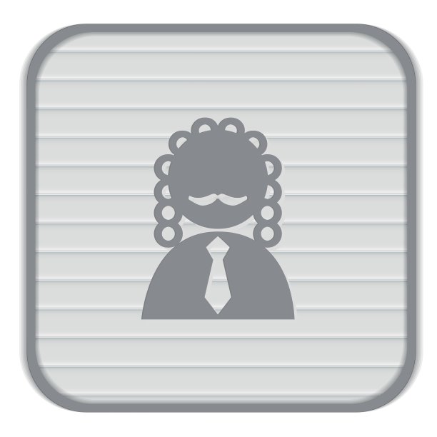 法官偶像化身正义的象征图片下载