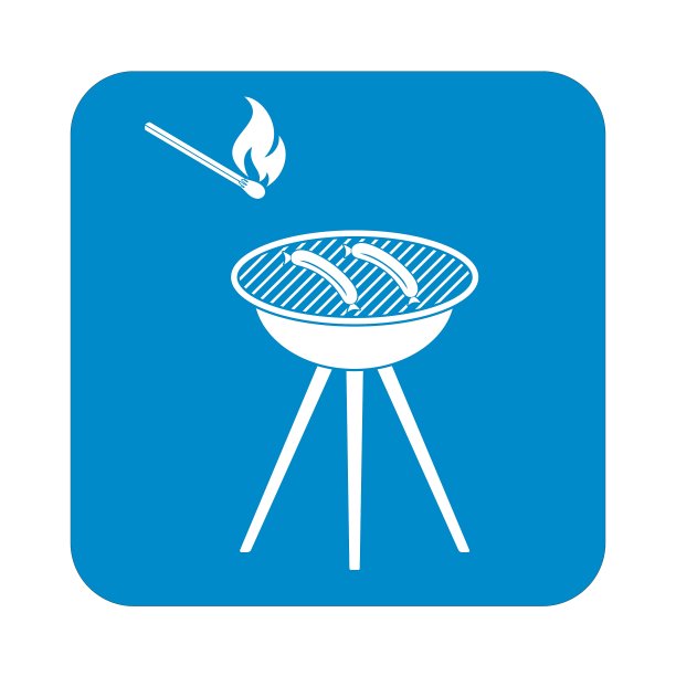 烧烤香肠图标图片下载