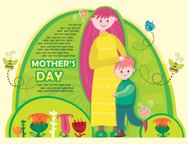 母亲节快乐!图片下载