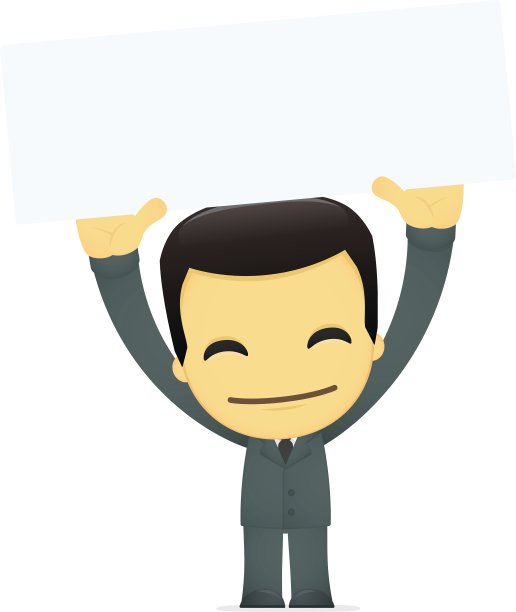 搞笑卡通亚洲商人图片下载