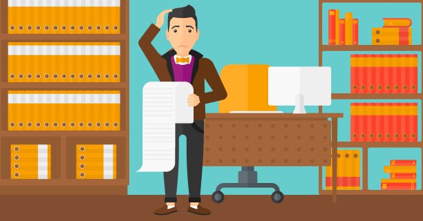 持长票据的人图片下载