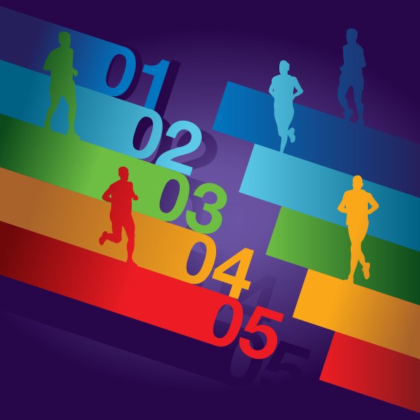 跑步者数量图片下载