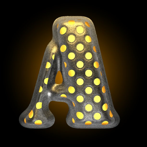 金属与辉光点图a图片下载