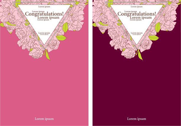 婚礼邀请卡图片下载