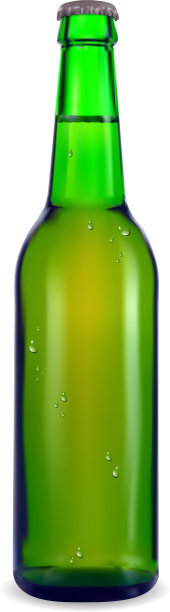 绿瓶啤酒图片下载