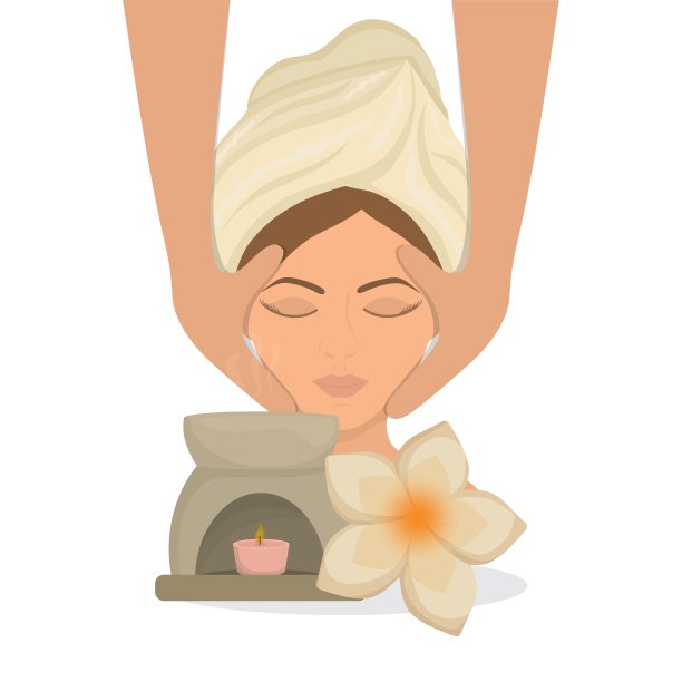 水疗中心设计肌肤护理概念图片下载