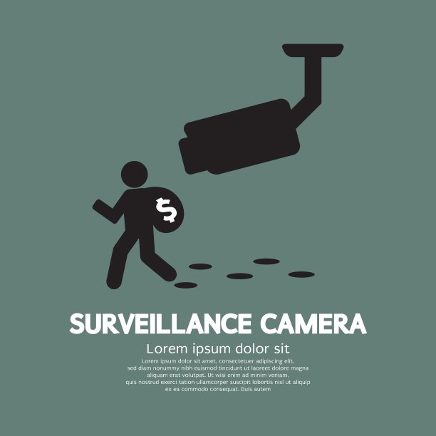 监控摄像头的图形图片下载